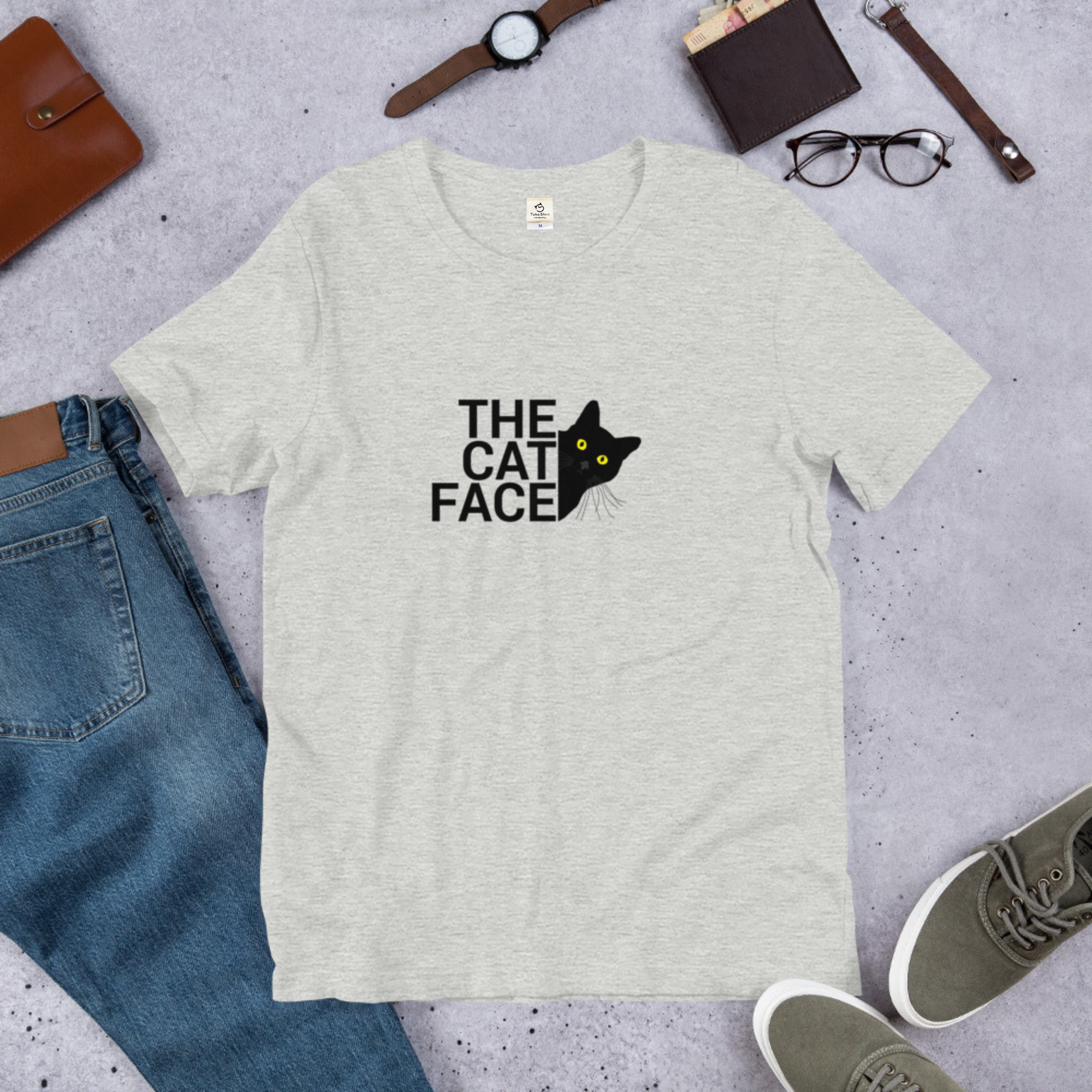 THE CAT FACE2 猫Tシャツ|人気猫デザイン